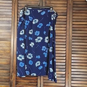 Women's Studio Navy Blue Size XL Skirt